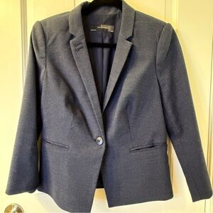 The Limited Blue Blazer Tailored Business Style